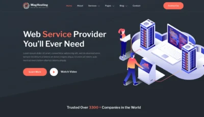 UP1145-wordpress-web-hosting-service-homepage