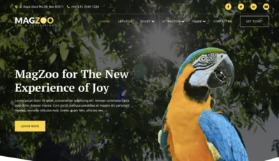 UP1165-zoo-animal-park-wordpress-website-design
