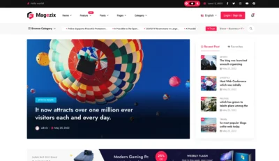 UP1207-tech-news-blog-magazine-template