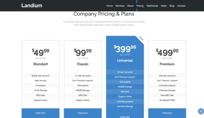 bootstrap-pricing-plans-section-theme