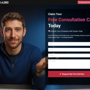 Online Consultation Landing - WordPress Website