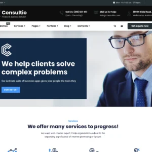 Creative Agency Studio - WordPress Website