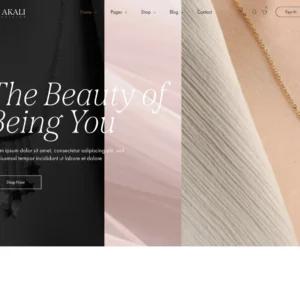 Jewelry  Store - WordPress Website