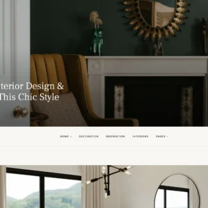 Contemporary Interior Studio - WordPress Website