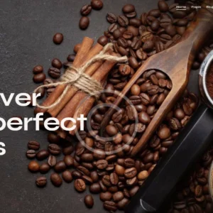 Cozy Coffee Shop - WordPress Website