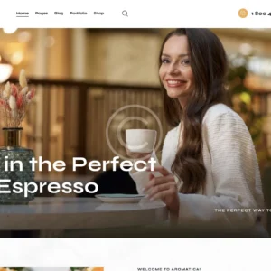 Espresso Bar Website - WordPress Website