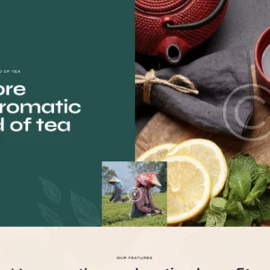Traditional Tea House - WordPress Website