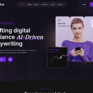 AI Copywriting Platform - WordPress Website
