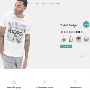 Streetwear Clothing Store - WordPress Website