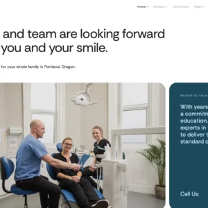 Family Smile Studio - WordPress Website
