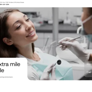 Comfort Dental Experience - WordPress Website