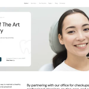 Premium Dental Solutions - WordPress Website