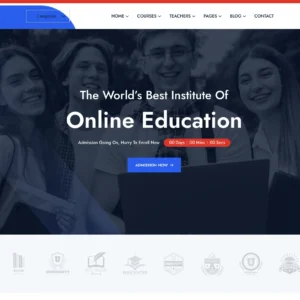 University Admission Services - WordPress Website