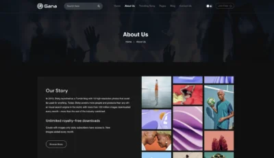 up1484-artist-showcase-platform-wordpress-website-8