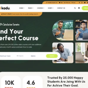 Digital Education Courses - WordPress Website
