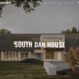 Modern Architectural Residence - WordPress Website