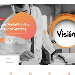 Digital Printing Services - WordPress Website