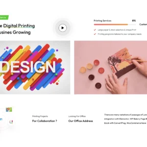 Modern Print Solutions - WordPress Website