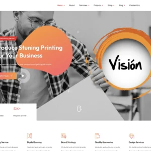 Custom Book Printing - WordPress Website