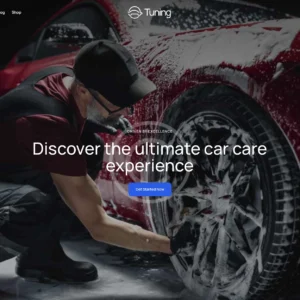 Car Detailing Service - WordPress Website