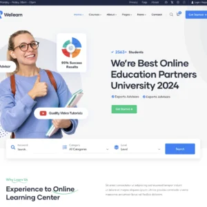 Virtual University Hub - WordPress Website