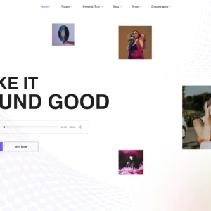 Full Screen Show - WordPress Website