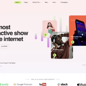 Podcast Demo - WordPress Website
