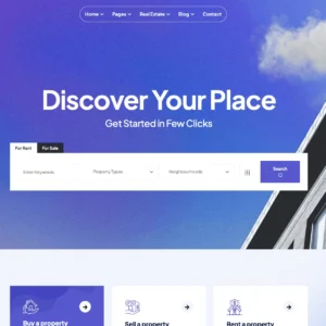 Real Estate Discovery Portal - WordPress Website