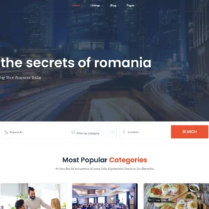 Culinary Romania Explorer - WordPress Website
