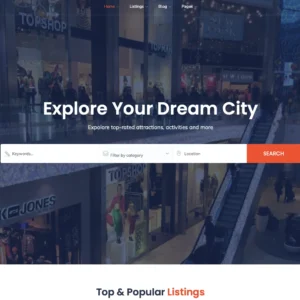 City Experience Hub - WordPress Website
