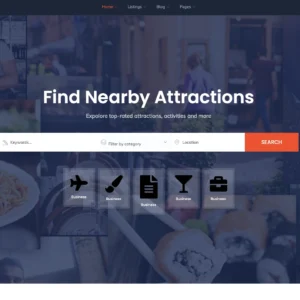 Local Listings Portal - WordPress Website