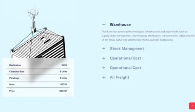 warehouse-container-data-display