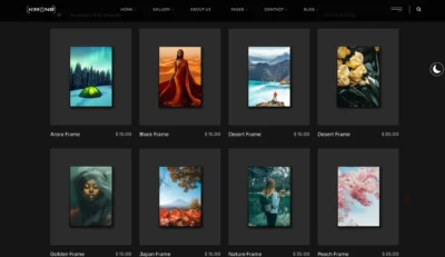 woocommerce-art-frame-gallery-grid