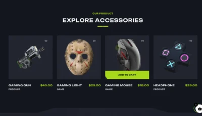 woocommerce-gaming-accessories-product-grid