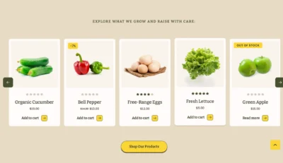 woocommerce-organic-product-listing