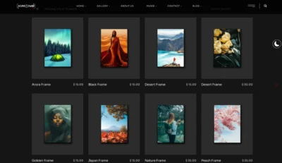 woocommerce-photo-frames-gallery-grid