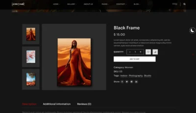 woocommerce-single-black-frame-product
