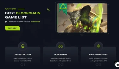 wordpress-blockchain-lizard-banner-section