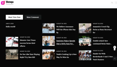 wordpress-business-news-featured-section