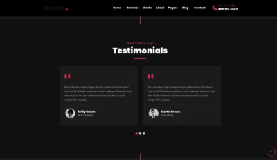 wordpress-client-testimonials-carousel-section