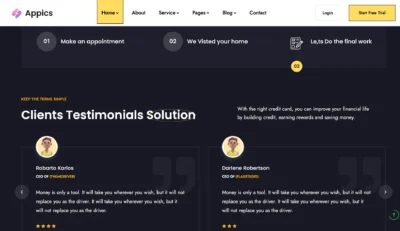 wordpress-clients-feedback-slider-dark