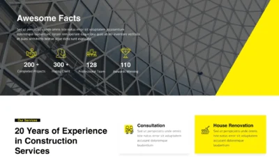 wordpress-construction-stats-and-awards-section