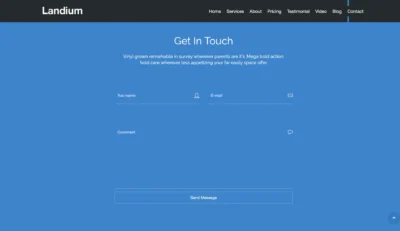 wordpress-contact-page-form-layout
