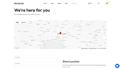 wordpress-contact-page-map-location-section