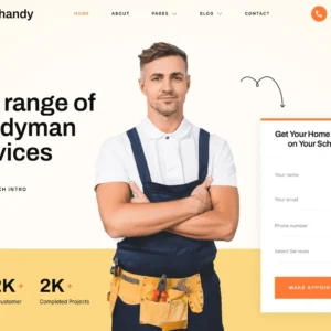 Handyman & Home Repair - WordPress Website