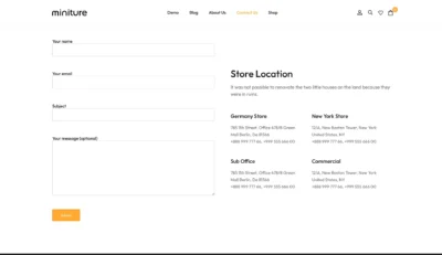 wordpress-contact-page-store-location