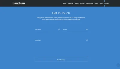 wordpress-contact-section-minimal-blue