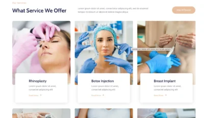 wordpress-cosmetic-services-card-grid