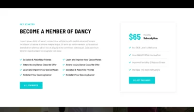 wordpress-dance-membership-pricing-plans