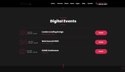 wordpress-digital-events-timeline-section